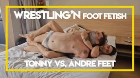 Tonny and André Feet (1080p) Wrestling - Foot Fetish - Gay Bondage - Gay Domination - Twink - Armipt - BDSM