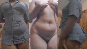 Chubby GF nijer curvy shorir er MMS clip diye BF gorom korlo