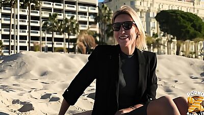 Anouk is all excited for her first filmed anal!