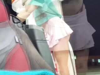 Unbelievably Risky Public Exhibitionist Sex Tool Butt Banging! Sexy Crossdress