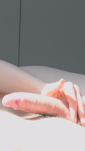 40 minutes of handjob and torture! I tease that cock slowly, make him moan and shake until cumshot   Clip 3