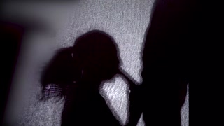 A shadow blowjob 4k - My girlfriend gives me a little gift after a hard day at work