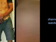 3 hot and horny but sexual neglected and lonely hetero husbands jerk off together online