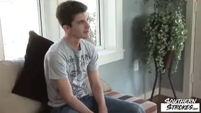 Strokes Naughty Amateur Cash Walker Masturbates Solo