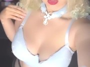 Sexy Blonde Bimbo Doll