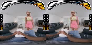 Chloe Temple's Petite Pleasure: Interracial POV Ride in Virtual Reality