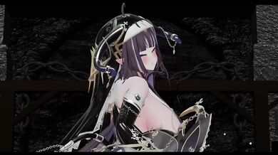 Hentai ELF Vtuber strip dances to Cherry Sky KPOP