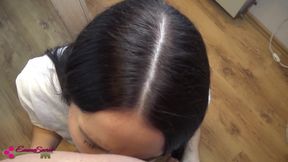 Creampie in the Morning! Fucked Ao on the Kitchen Table!