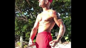 THE LIFEGUARD BEACH BODY PORNSTAR