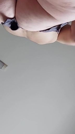 Key moment from &quot;Sexy amateur wife prepares breakfast naked in the kitchen.&quot;
