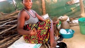 In my village kitchen