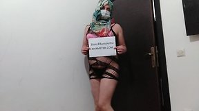 Exotic Arab Femboy: Amateur Sissy Crossdresser Video