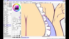 Hentai Speed Drawing - Part 3 - Flats &amp_ Shading