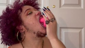 joi: jerk off to me with a sloppy blowjob