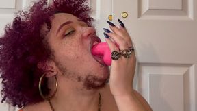 joi: jerk off to me with a sloppy blowjob