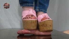 Two Sandal Ball Crushing! HD