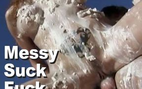 Shawna Edwards & Damien Michaels Messy Suck Fuck
