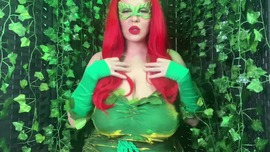 Poison Ivy Fucks All 3 Holes!