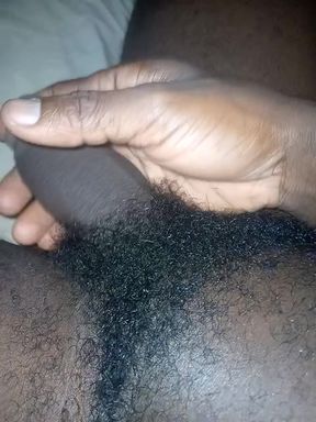 Big Black Cock Masturbation