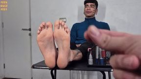 Magic Control my Jock Teacher to worship his sweated Feet and Sniff his loud Farts and at classroom SFX (Snap fingers to Magic Control him)