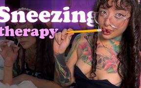 Hot Doctor Gives You Sneezing Therapy