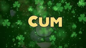 Happy St Patty's day big boob fat ass sheer lingerie tease and masturbation with Sam 38g