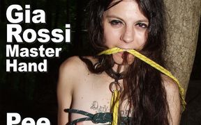 Gia & Master hand BDSM bondage pee tickled