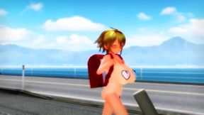 MMD - Candace Titjob At The Beach POV