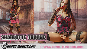 Sharlotte Thorne In Exotic Porn Movie Stockings Great , Check It