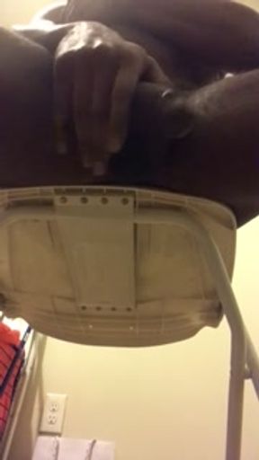 Watch my dick grow as I finish smoking and watch porn