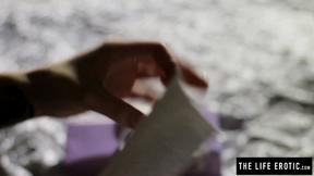 ”Sensual Nasty S rubs her bushy snatch”