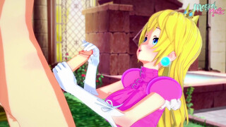 Princess Peach Gives You A Handjob~! Super Marion Hentai Animation With Voice~! (MagicalMysticVA)