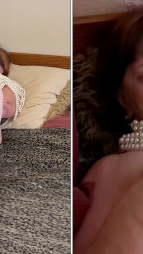Granny Angel Red Shoes Masturbation & Cocksucking Heaven 1 16 22