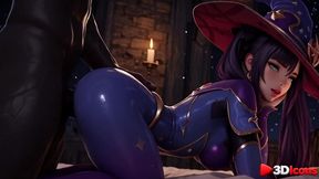 mona really loves feeling a big black cock in her ass [ai]