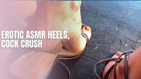 Erotic ASMR Heels cock crush