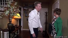 Blonde teen and her stepmom tied by Mark Wood, he anal&#x1F44C; fucked them in a wild threesome bondage