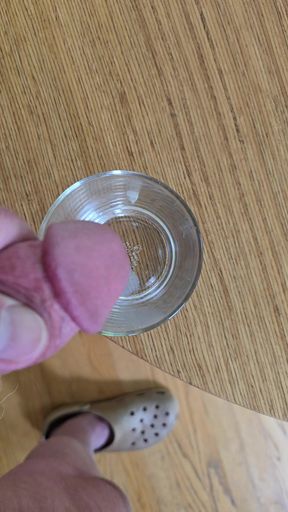 Quick Glass of Cum