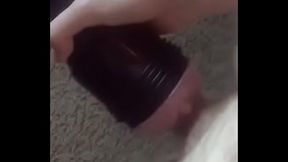 Slow Motion Fleshlight Thrusting