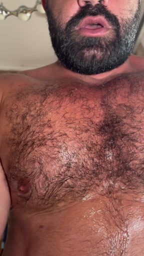 Karate Fighter Gets His Muscles Worshipped and Jerks off