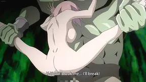 Cyclops Dominates Young Adventurer in Rune-Carved Dungeon – Hot Hentai Action