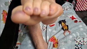 step-mommy loves giving messy footjob