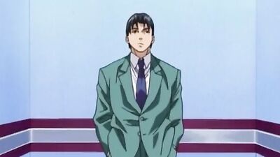 Office hentai porn: Sexy lingerie-clad babes get naughty in the office