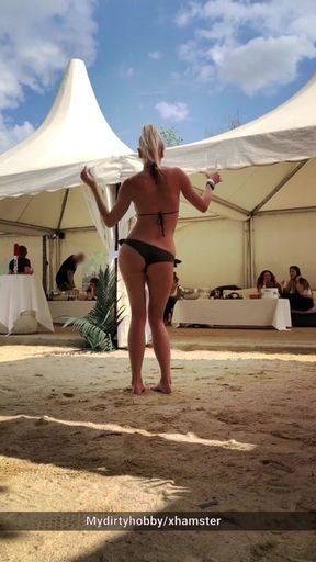 MyDirtyHobby - Schnuggie showing her dancing skills