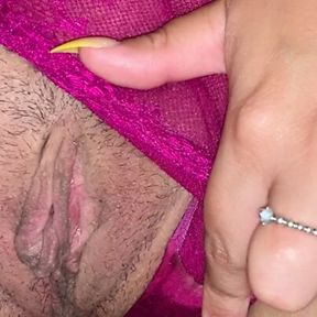 British Amateur Dirty Talking Slut Wife Talks About Wanting Cock &amp; Pussy - She Plays With Cuck Hubby&rsquo;s Cum After Cumshot