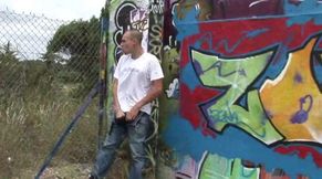 Tagging and Jerking Off