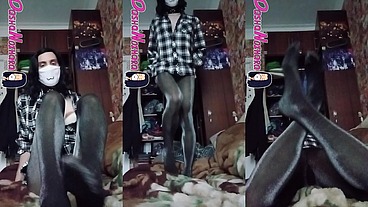 Shiny tights^^