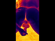 Lotioning His Butt Thermal