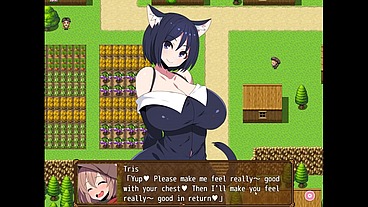 Futanari Alchemist Tris [Hentai game PornPlay] Ep.37 shaking orgasm from rough titfucking facial cumshot
