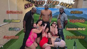 P2of2 in 4K Orgy HotWives and BBC in Sin City