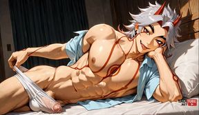 Genshin Impact Yaoi Itto Rough Raw Creampie Teen Animated